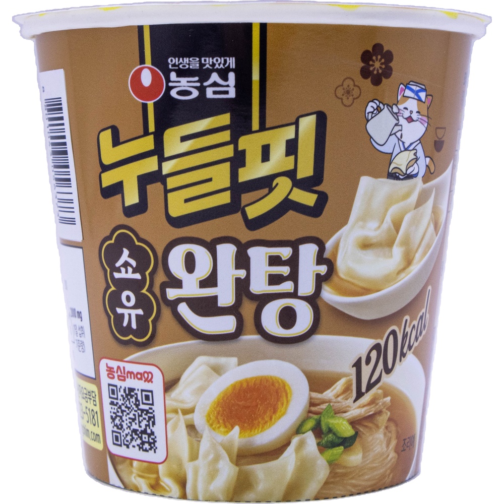 농심 누들핏 쇼유완탕 30g