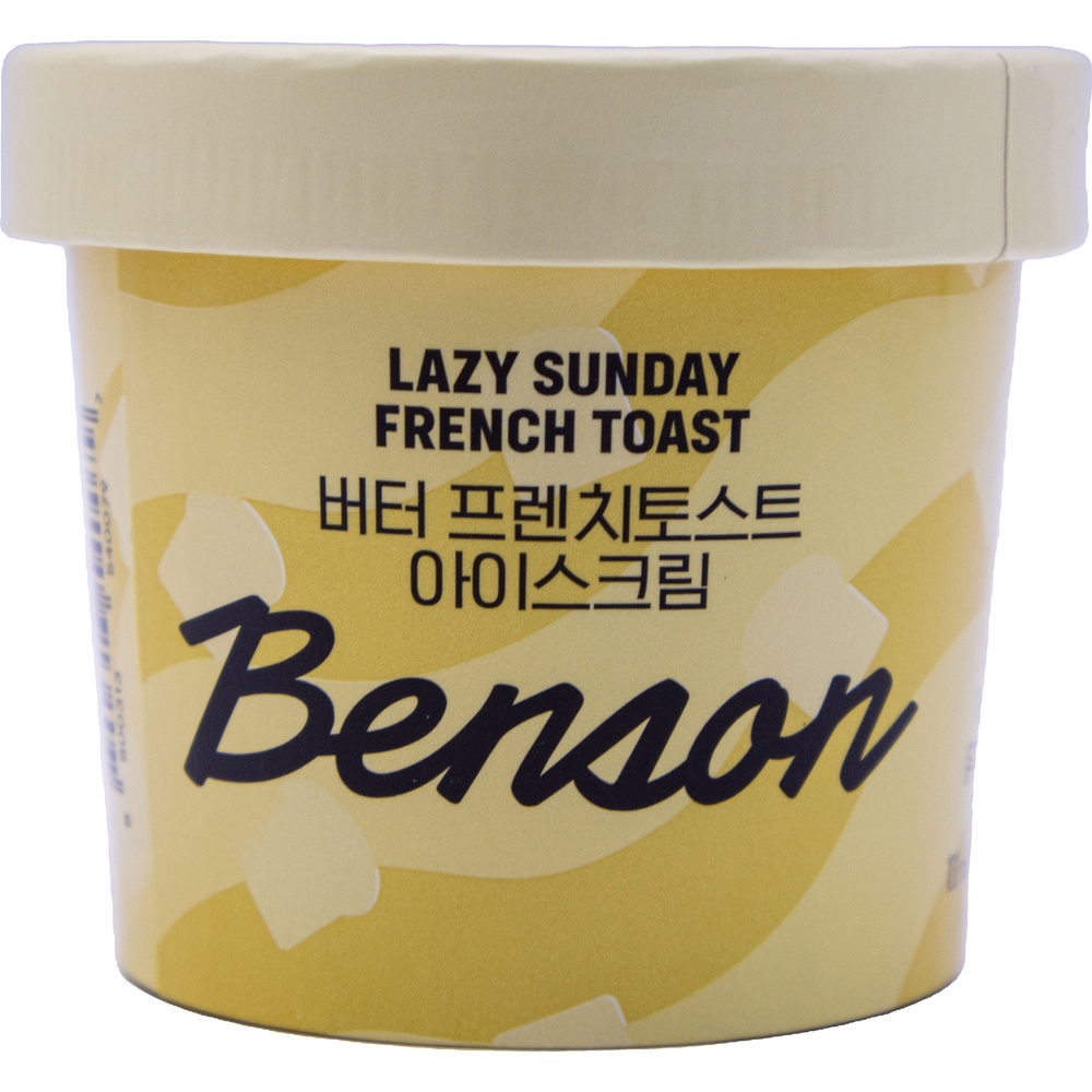 벤슨 버터프렌치토스트 아이스크림 100mL