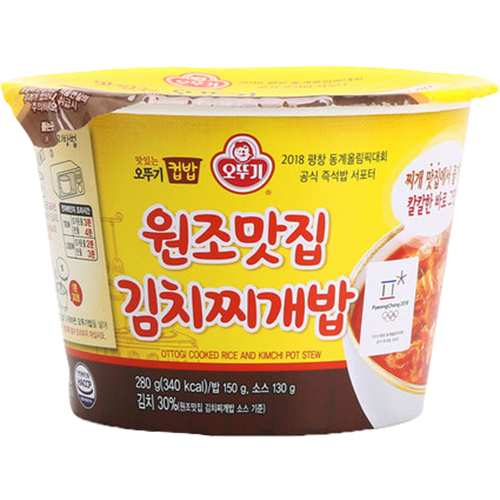오뚜기 컵밥 원조맛집 김치찌개밥 310g