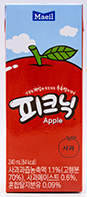 매일 피크닉 사과 240mL