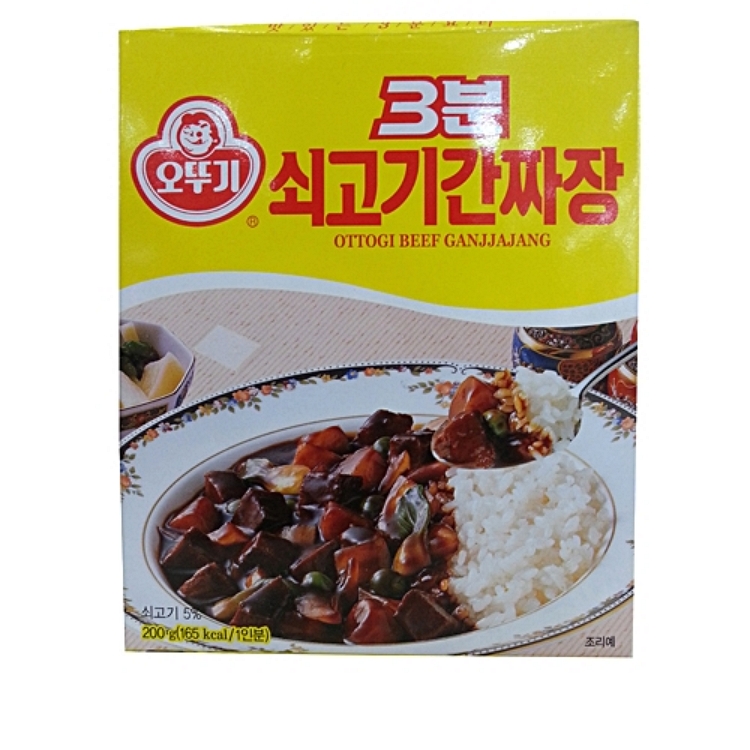 오뚜기 3분 쇠고기간짜장 200g
