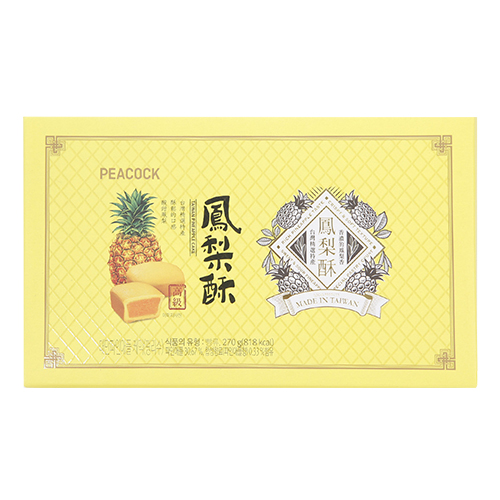 피코크 대만 파인애플 케익 펑리수 270g