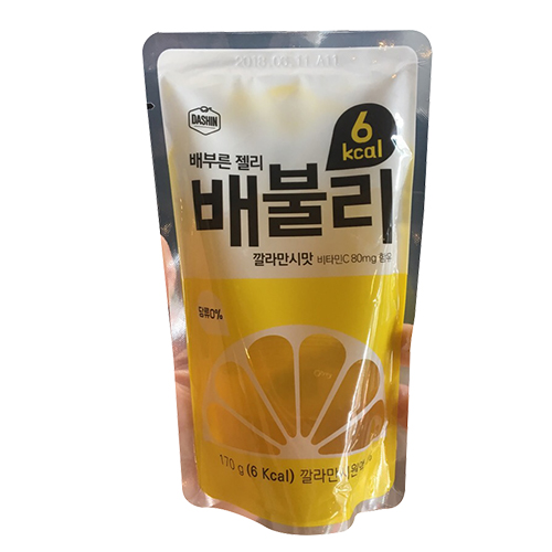 다신 배부른 젤리 배불리 깔라만시맛 170g