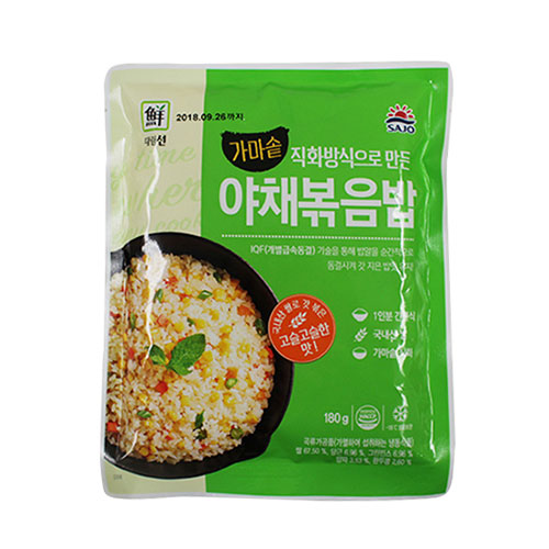 사조 대림선 야채볶음밥 180g