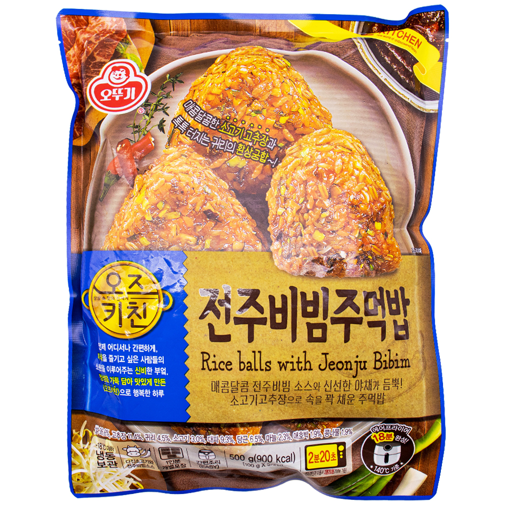 오뚜기 오즈키친 전주비빔주먹밥 100g