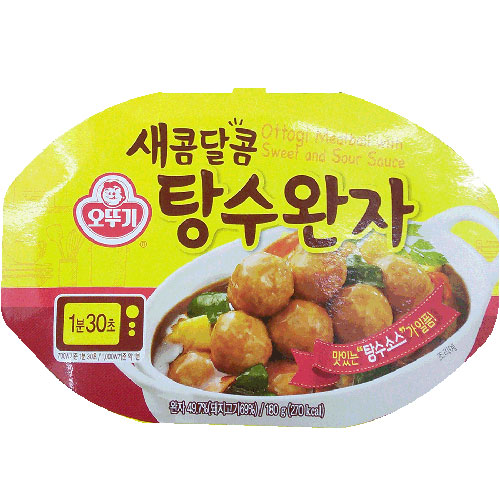 오뚜기 새콤달콤 탕수완자 180g