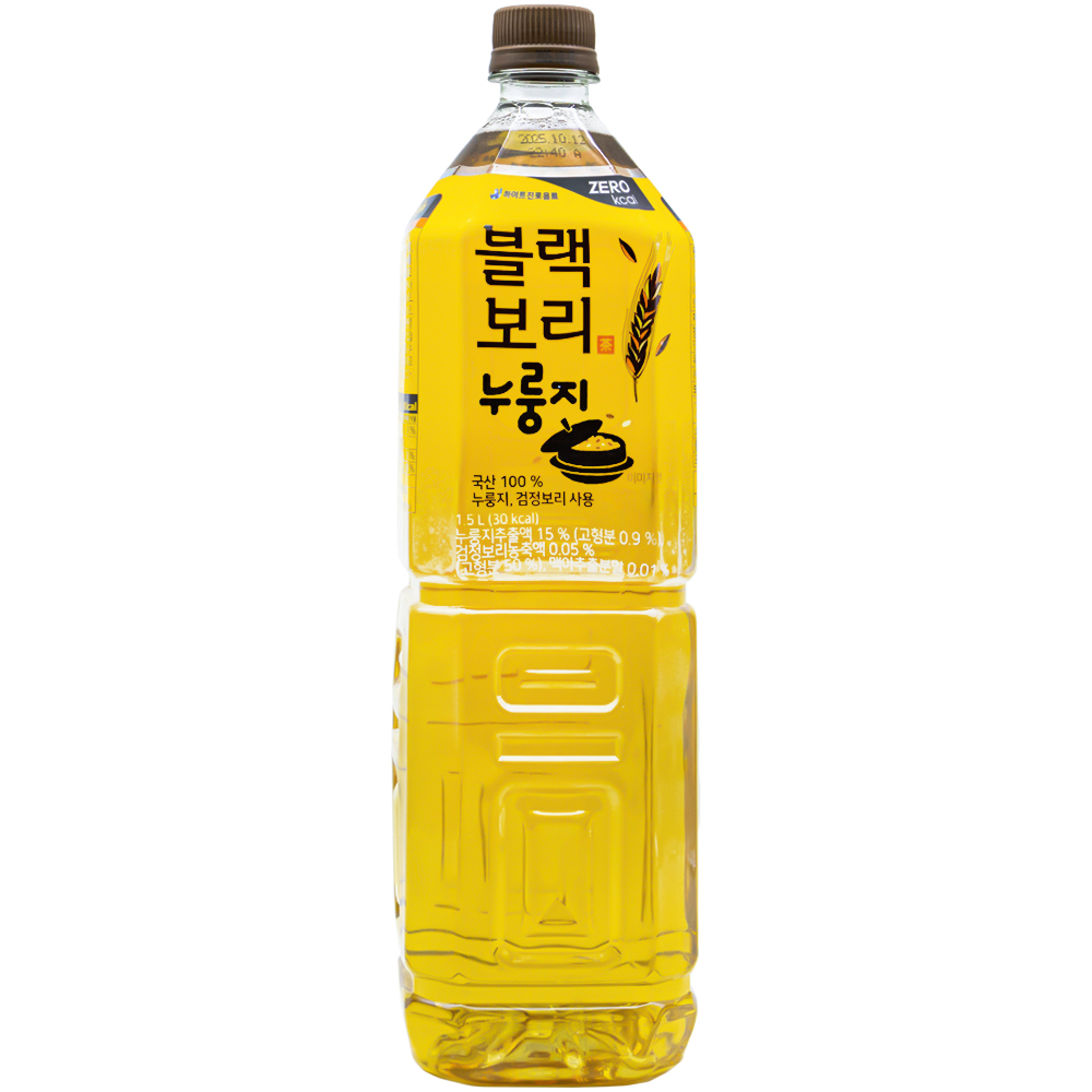 하이트진로 블랙보리 누룽지 1.5L