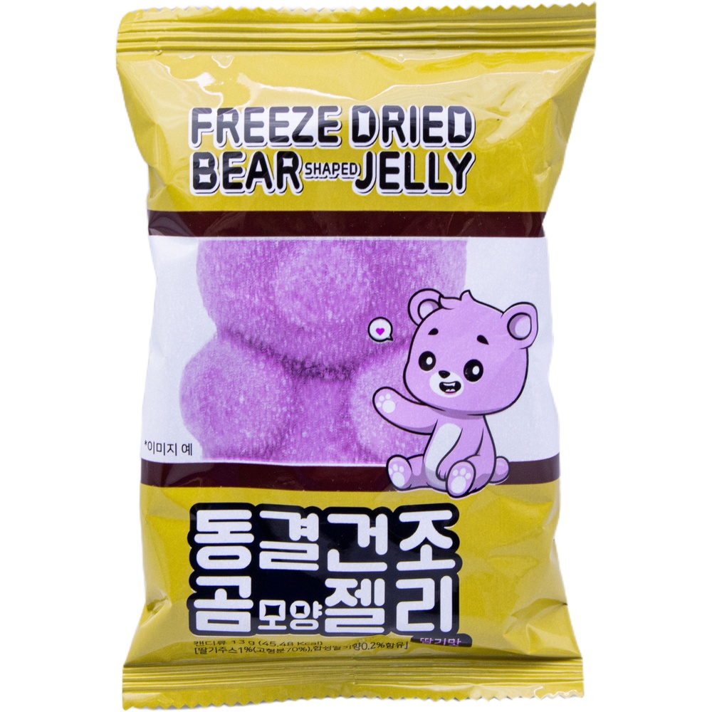 선우글로벌 동결건조 곰모양젤리 딸기맛 13g