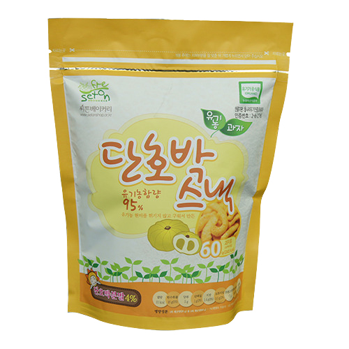 씨튼베이커리 단호박 스낵 60g