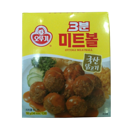 오뚜기 3분 미트볼 150g