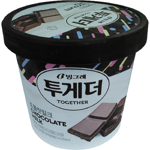 빙그레 투게더 초콜릿밀크 710ml