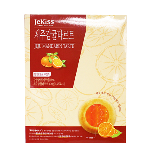 제키스 제주감귤타르트 420g