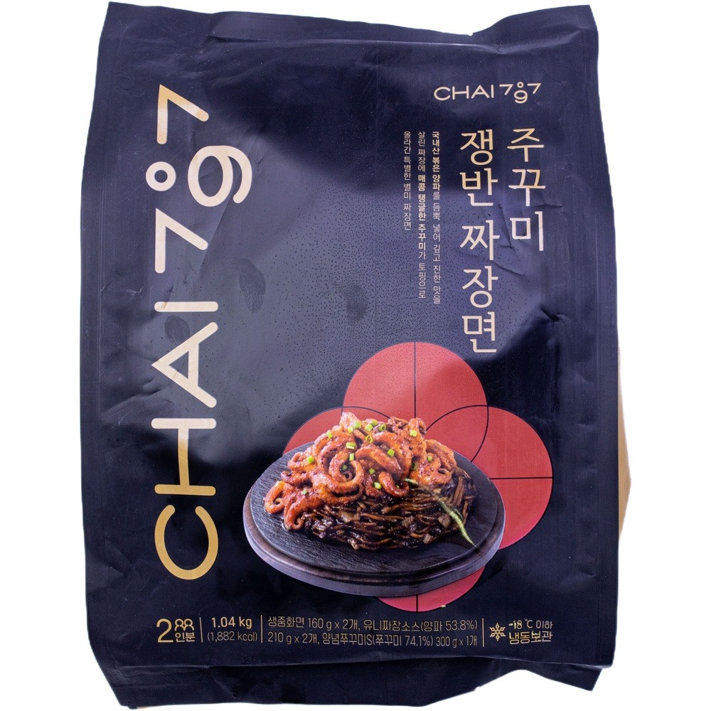 SL&C 차이797 주꾸미 쟁반 짜장면 1.04kg