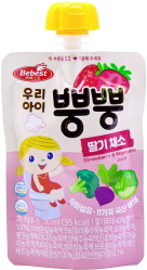 베베스트 우리아이 뿡뿡 딸기 채소 70mL
