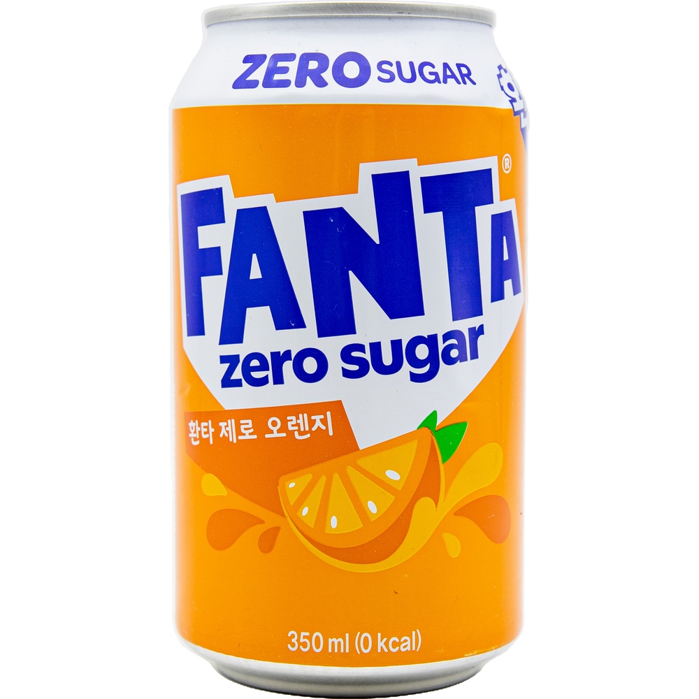 코카콜라 환타 제로 오렌지 350mL