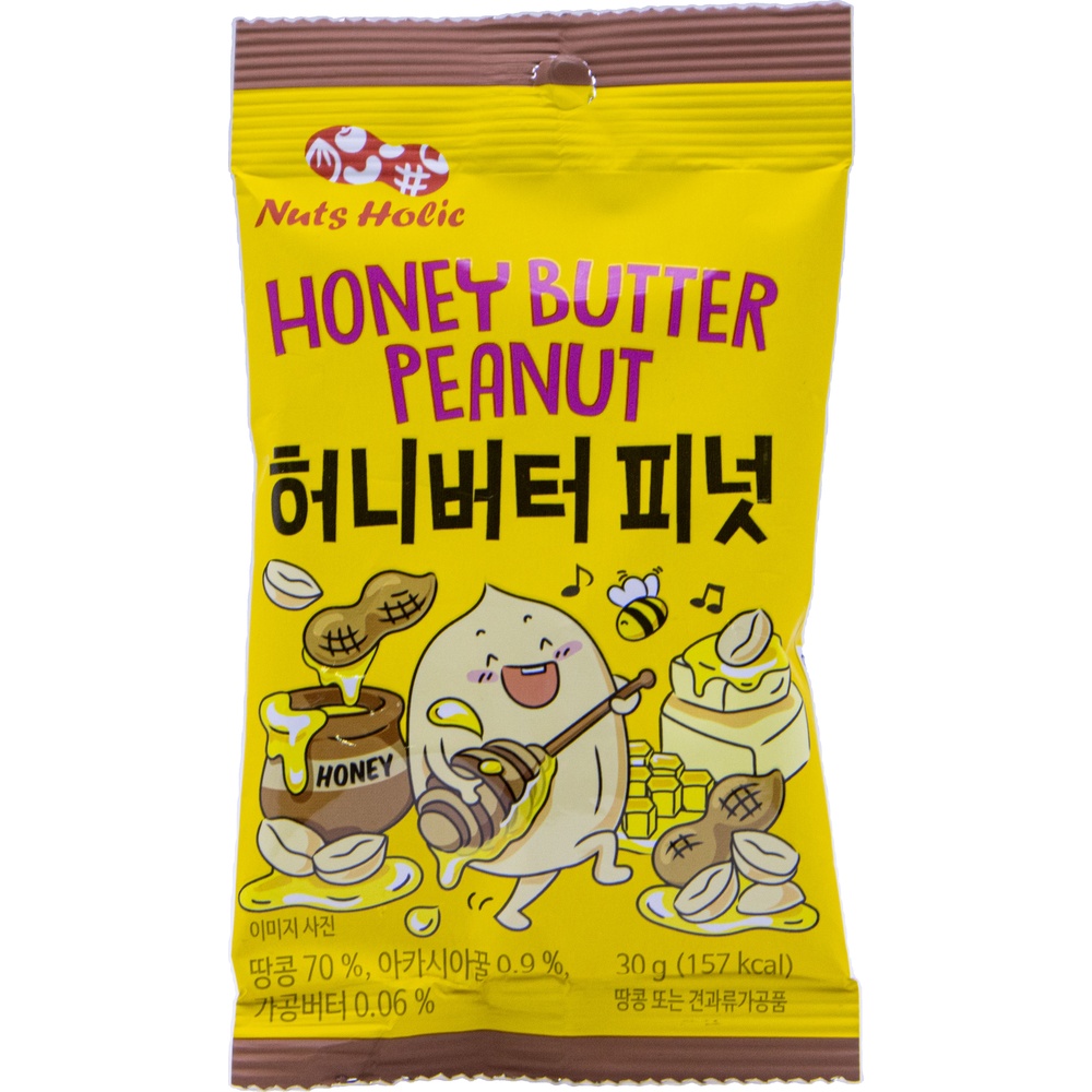 선명농수산 넛츠홀릭 허니버터 피넛 30g