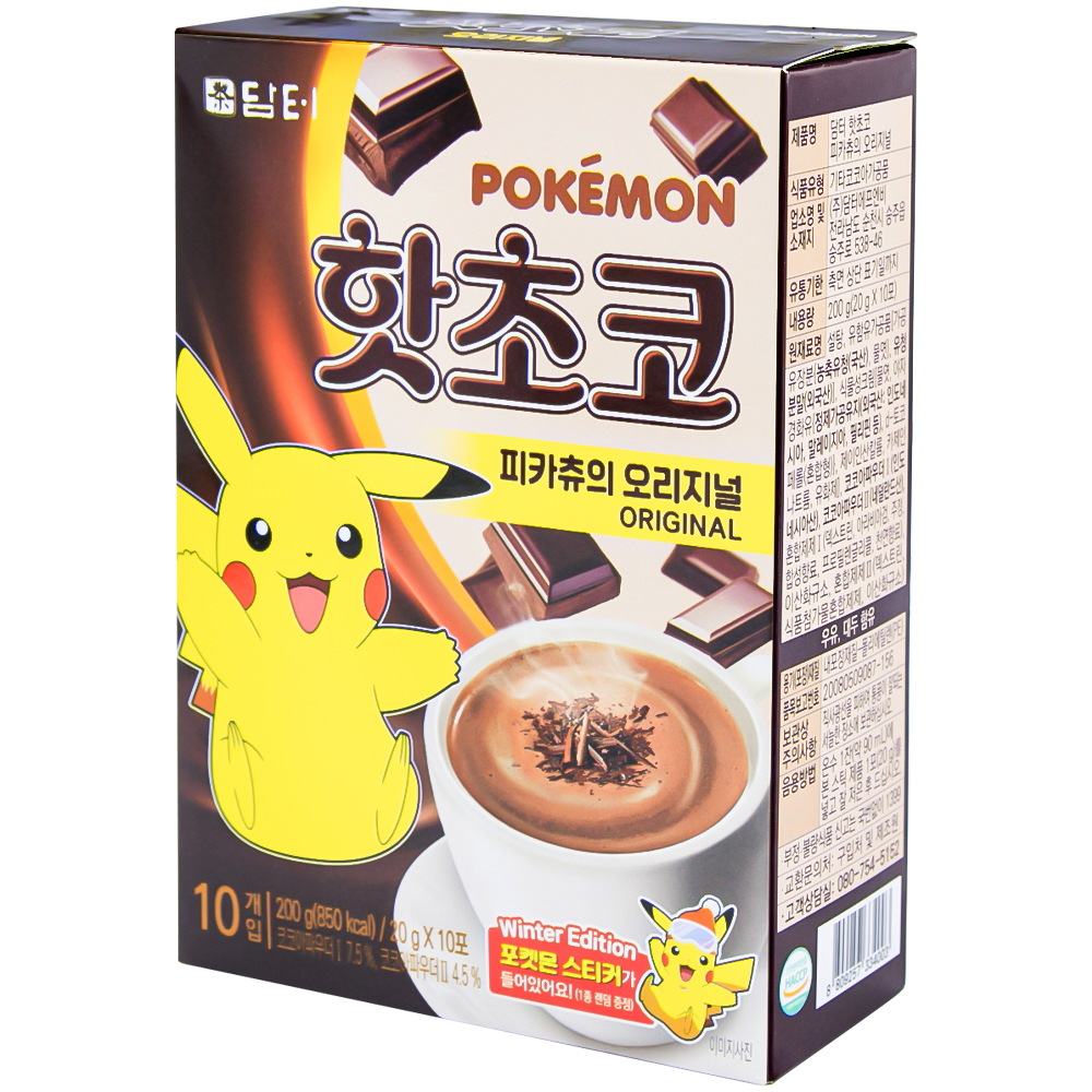 담터 포켓몬 핫초코 피카츄의 오리지널 20g