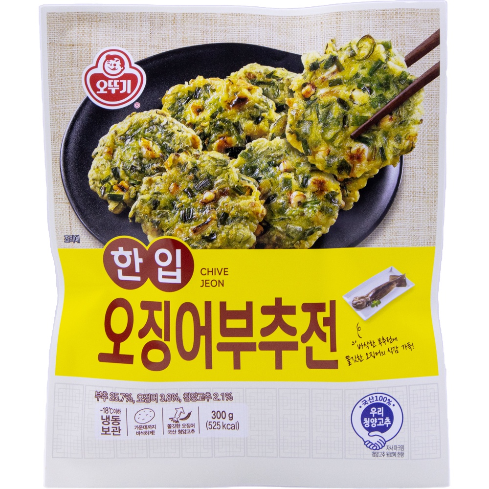 오뚜기 한입 오징어부추전 300g