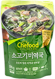 롯데 쉐푸드 소고기미역국 500g