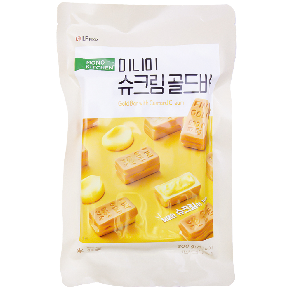 엘에프푸드 모노키친 미니미 슈크림 골드바 280g
