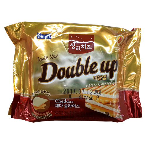매일유업 상하치즈 더블업 체다 슬라이스 360g