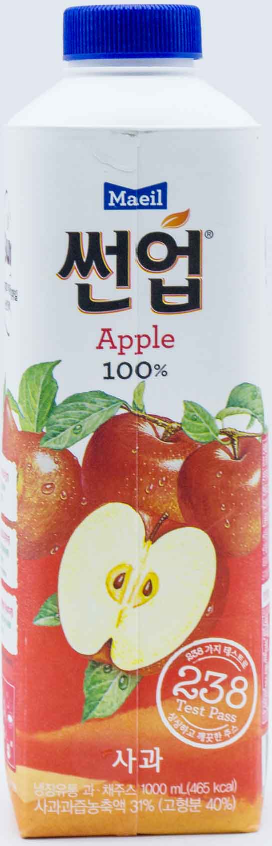 매일 썬업 애플 100% 1000ml