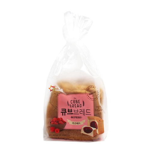 아워홈 큐브 브레드 라즈베리 200g