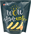 농심 우와한 치즈칩 42g