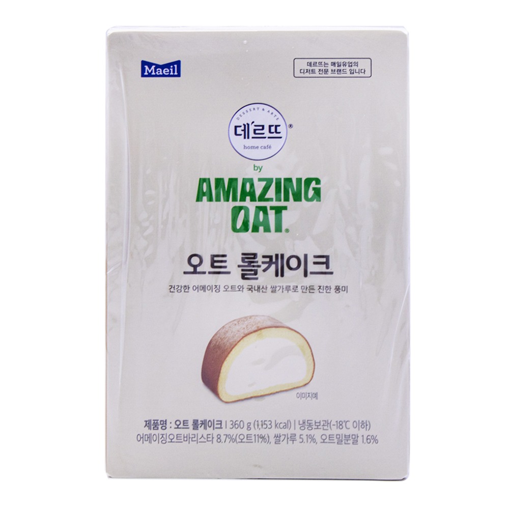 매일 데르뜨 바이 어메이징오트 오트 롤케이크 360g