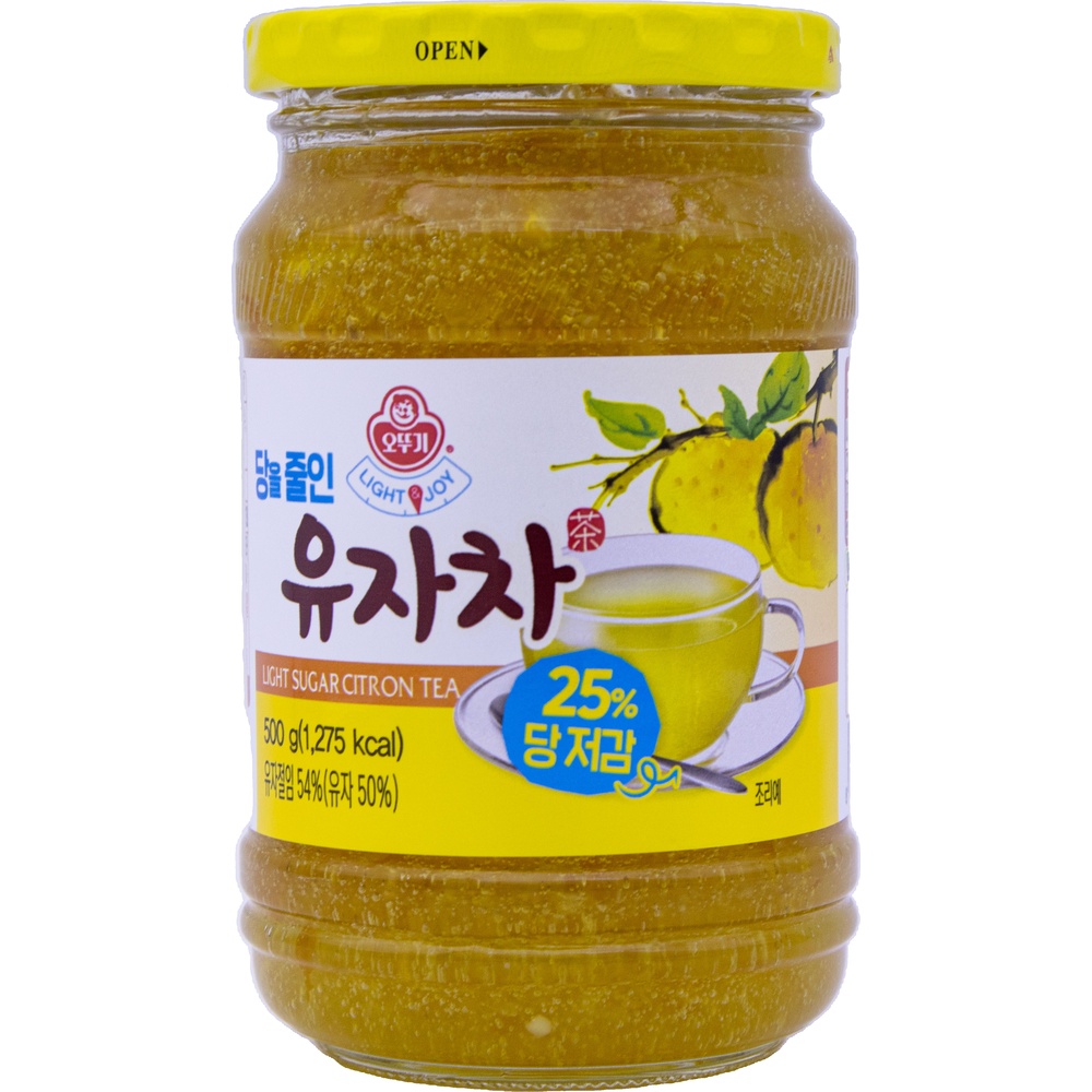 오뚜기 라이트앤조이 당을 줄인 유자차 500g