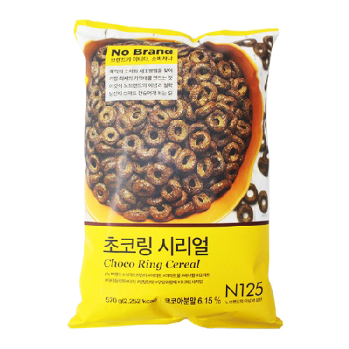 이마트 노브랜드 초코링 시리얼 570g