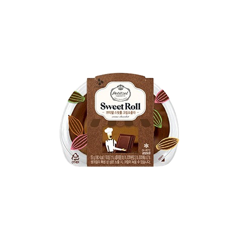 CJ 쁘띠첼 스윗롤 크림쇼콜라 53g