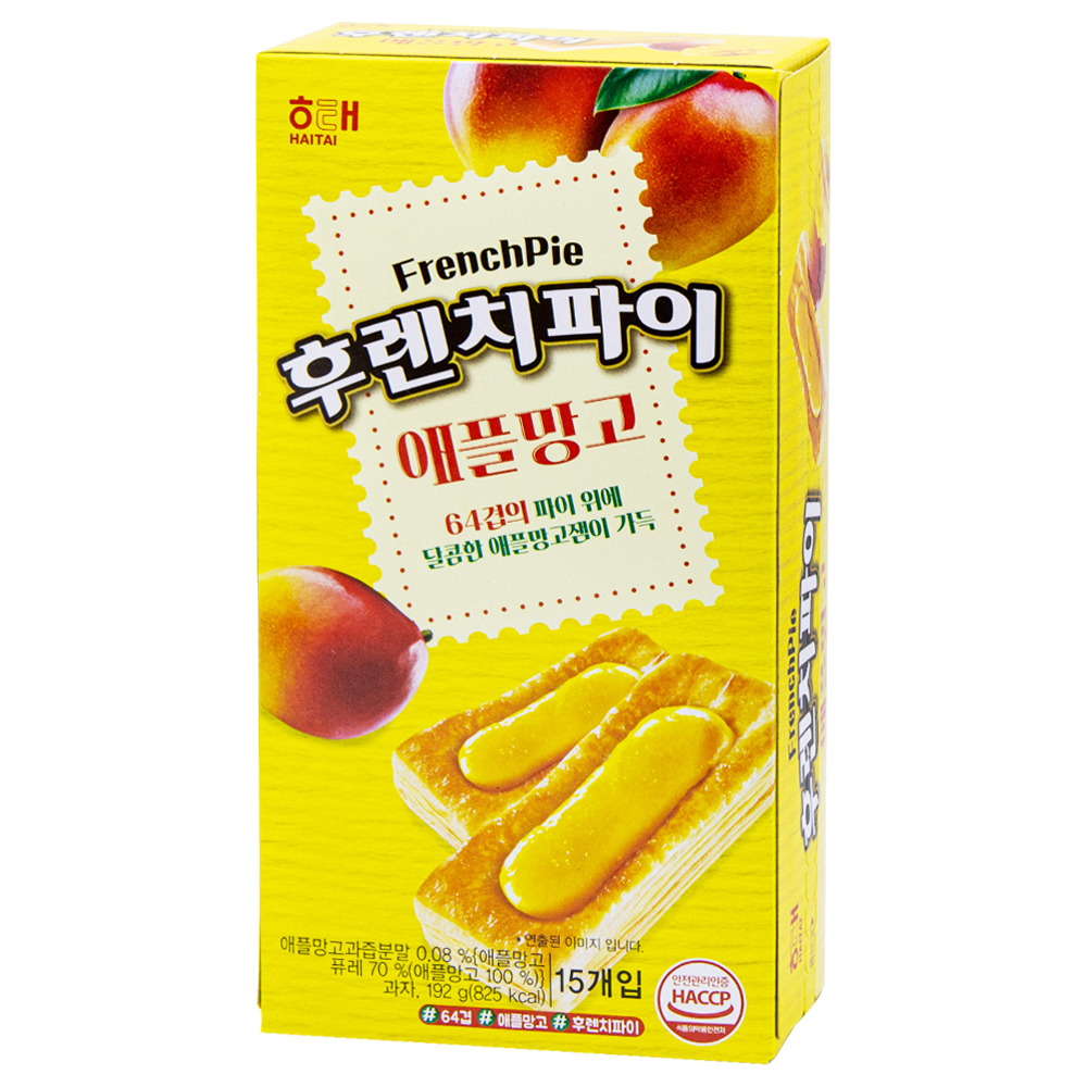 해태 후렌치파이 애플망고 192g