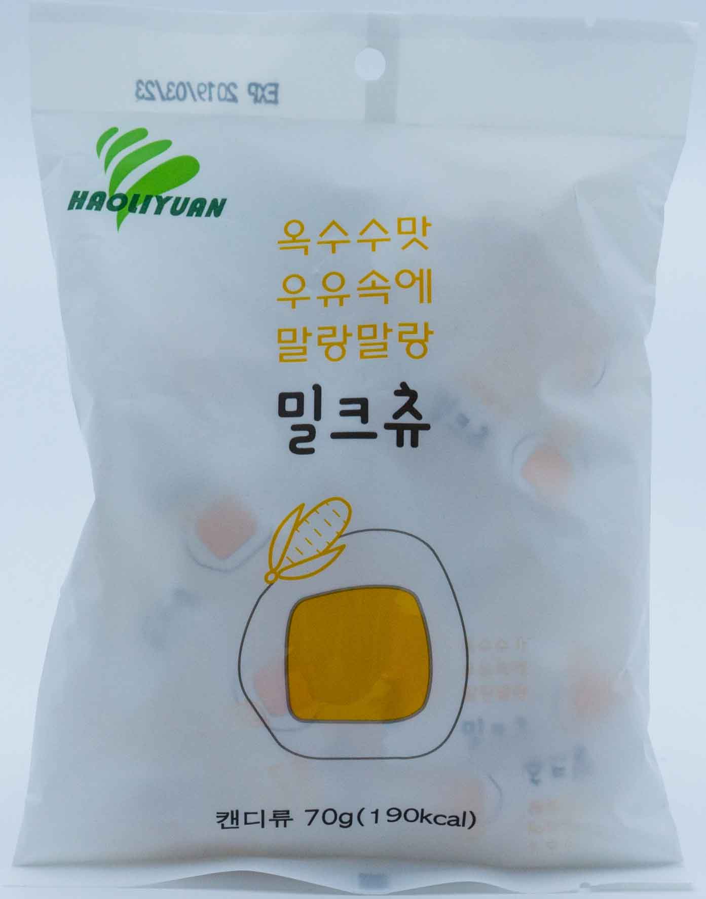 하오리위안 밀크츄 옥수수 70g