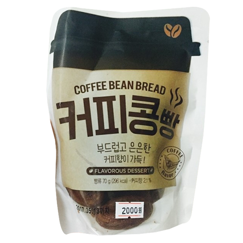 이델리에프씨 커피콩빵 70g