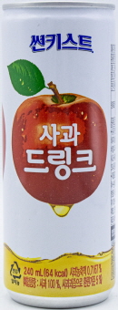 해태 썬키스트 사과드링크 240mL