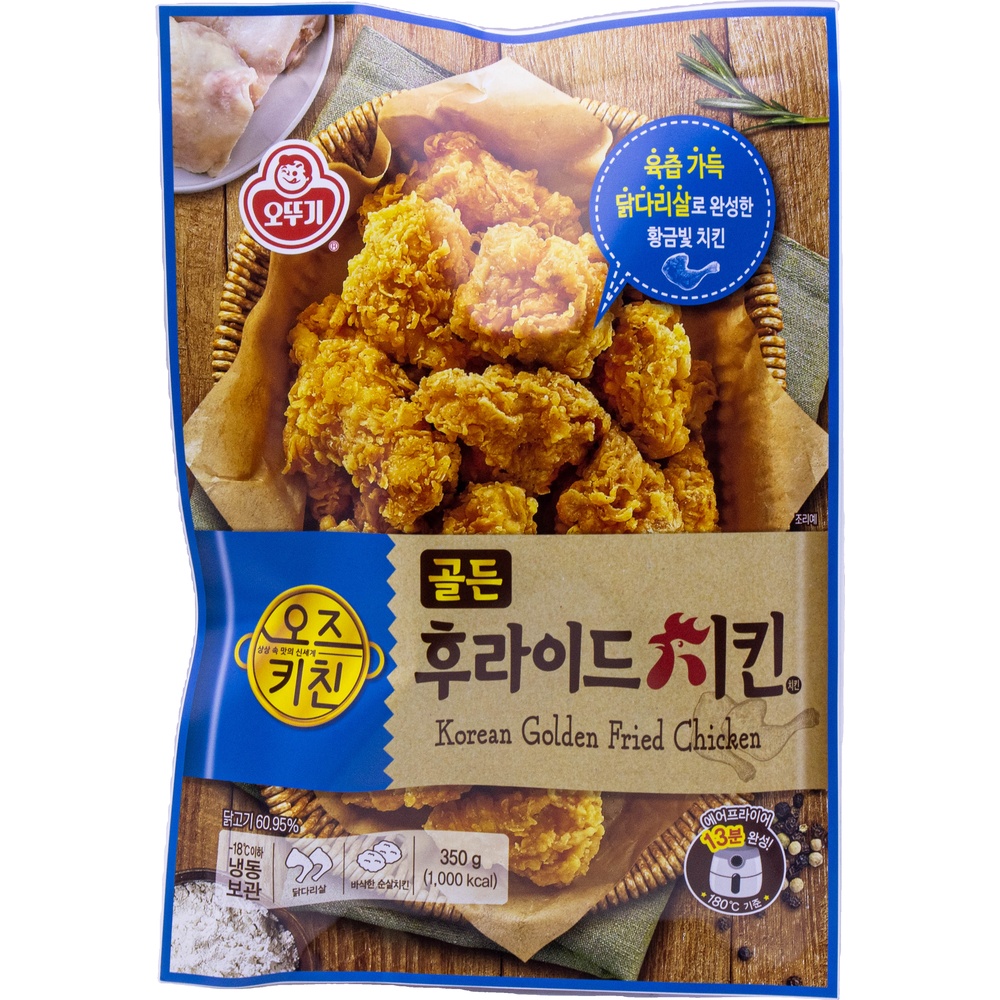 오뚜기 오즈키친 골든 후라이드 치킨 350g