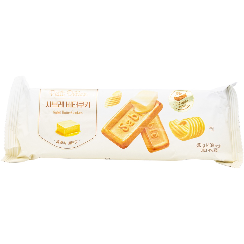 미스티 쁘띠 델리스 사브레 버터쿠키 80g