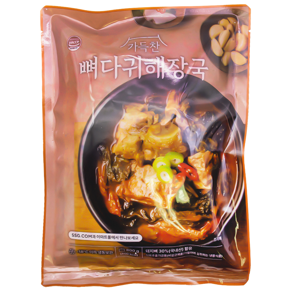 한마당식품 가득찬 뼈다귀해장국 800g