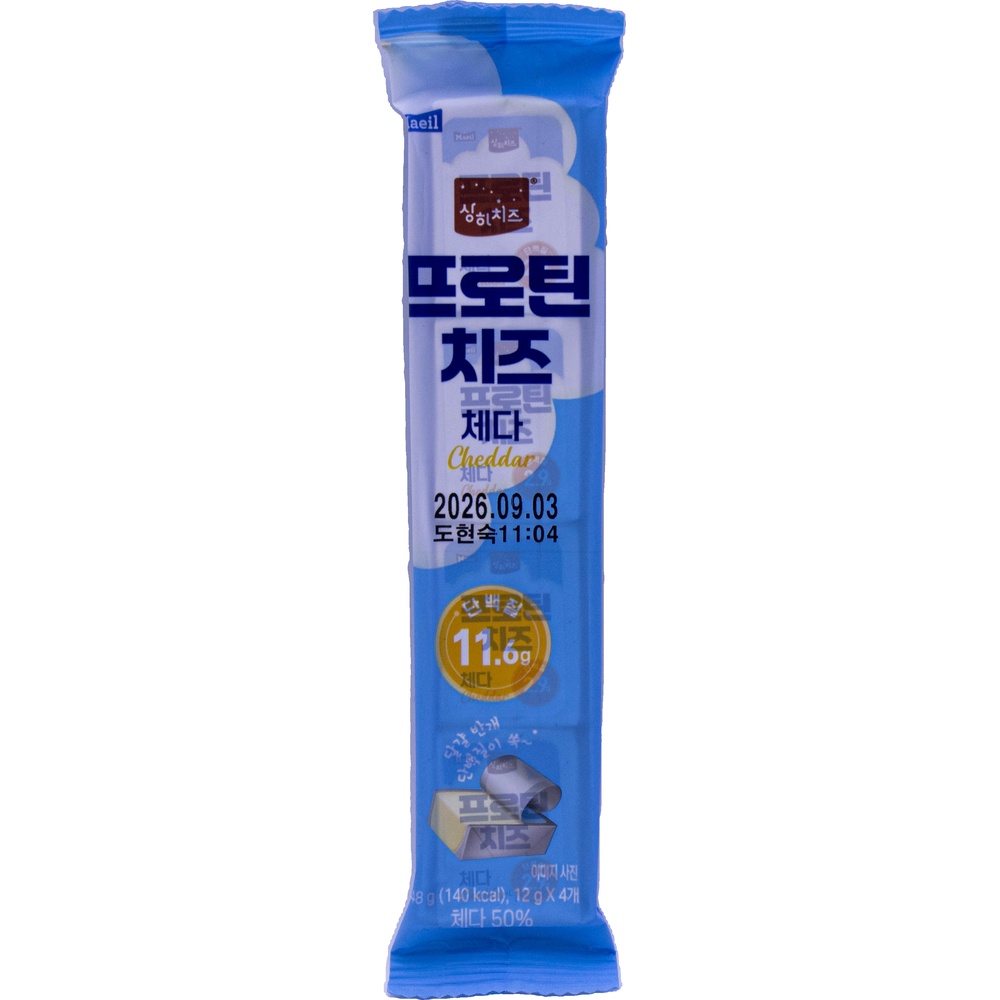매일유업 상하치즈 프로틴치즈 체다 12g