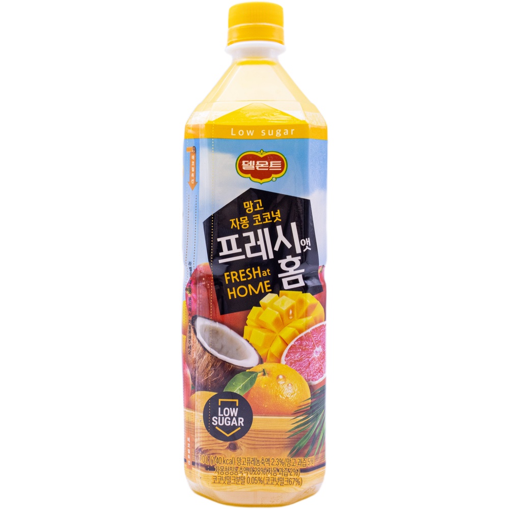 롯데 델몬트 프레시 앳 홈 망고 자몽 코코넛 1000mL