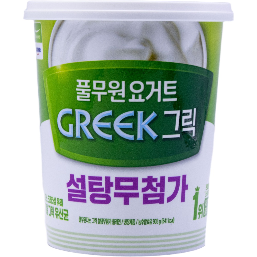 풀무원요거트 그릭 설탕무첨가 플레인 903g