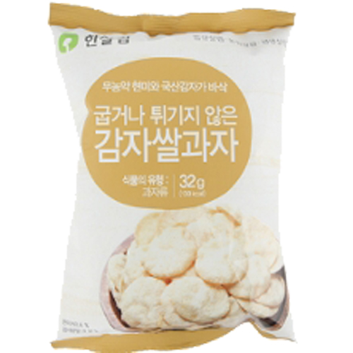 한살림 꼬마와땅 감자쌀과자 32g