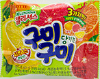 젤리셔스 구미 당기는 구미 시트러스 과일맛 61g