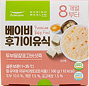 풀무원 베이비 후기이유식 두부달걀표고버섯죽 160g