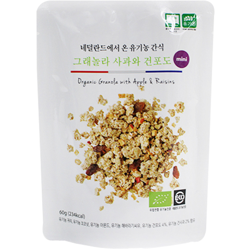 유가원 그래놀라 사과와 건포도 60g