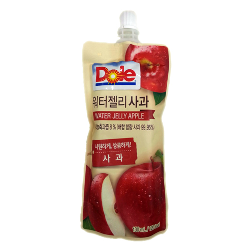 돌코리아 워터젤리 사과 130ml
