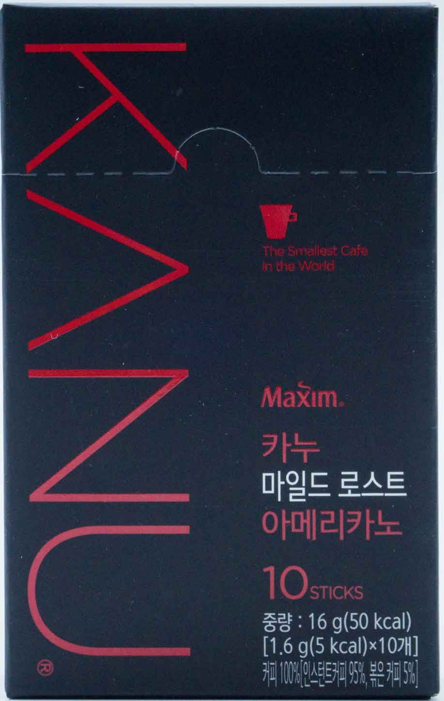 동서식품 카누 마일드 로스트 아메리카노 1.6g