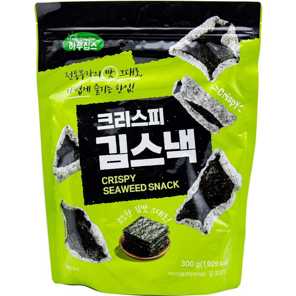 선명농수산 하루칩스 크리스피 김스낵 300g