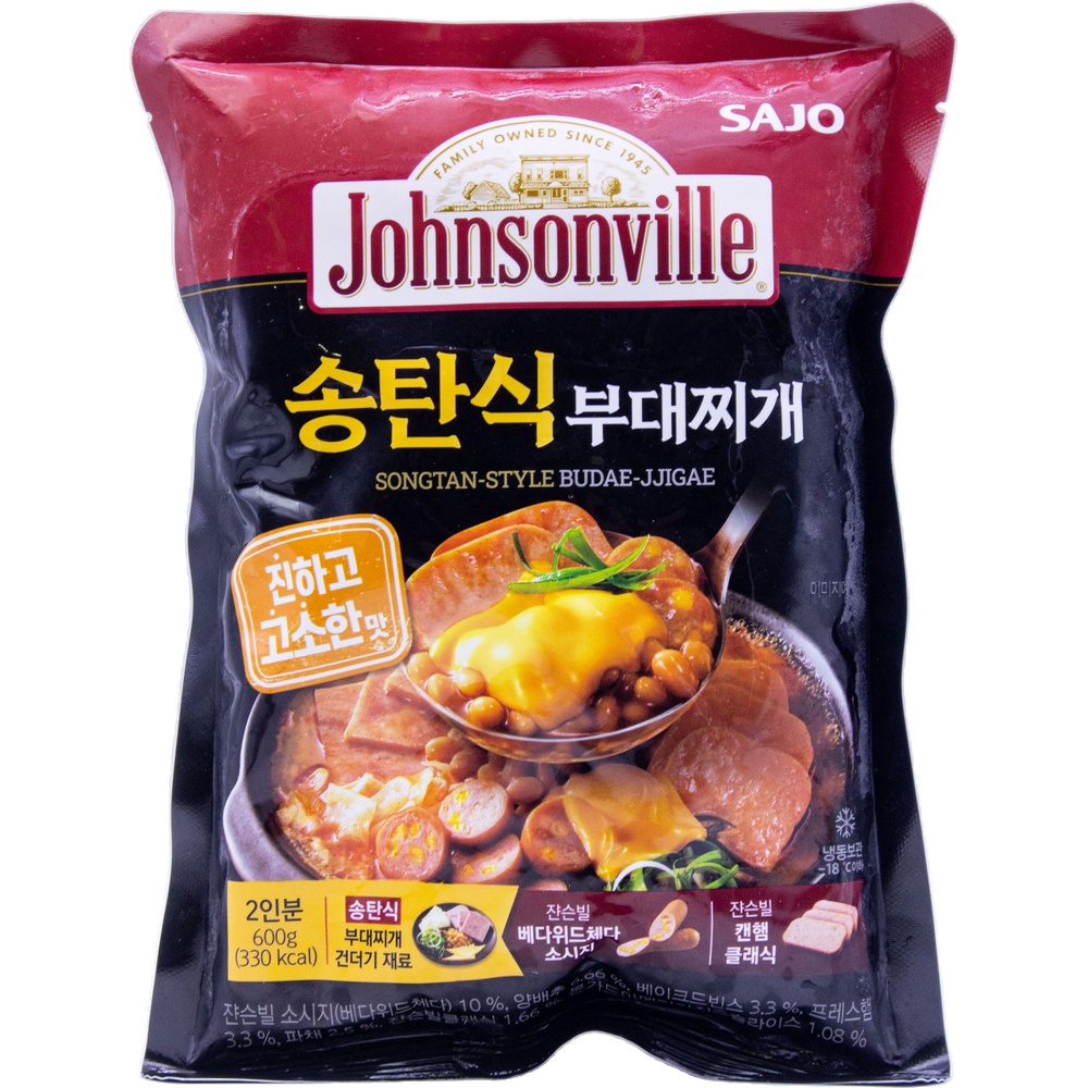사조 쟌슨빌 송탄식 부대찌개 600g